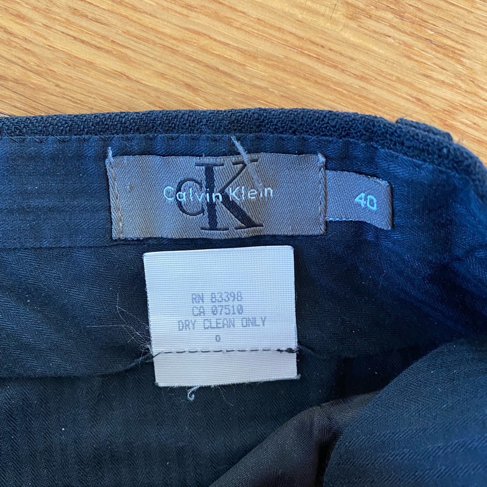 Men’s Calvin Klein Dress Pants Size 40 - Picture 7 of 9